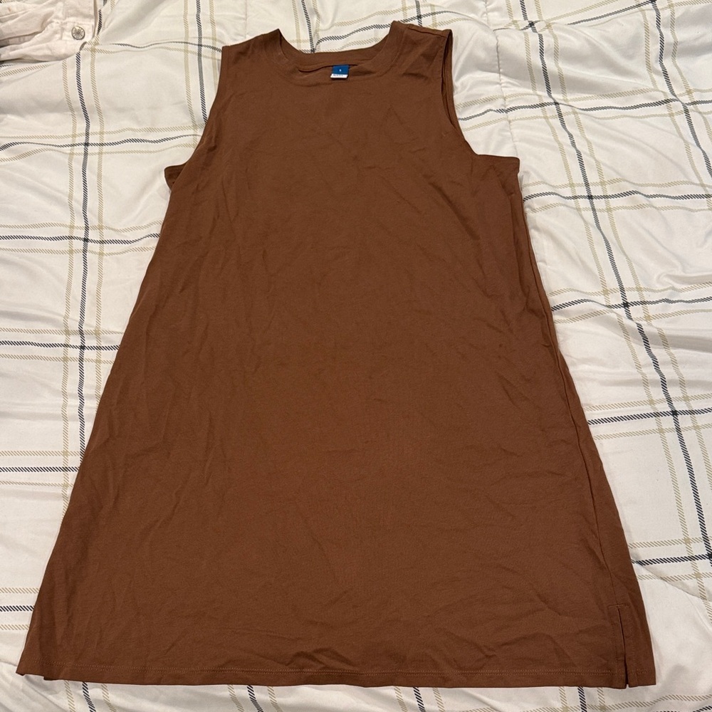 Old Navy Sleeveless Brown Mini Dress